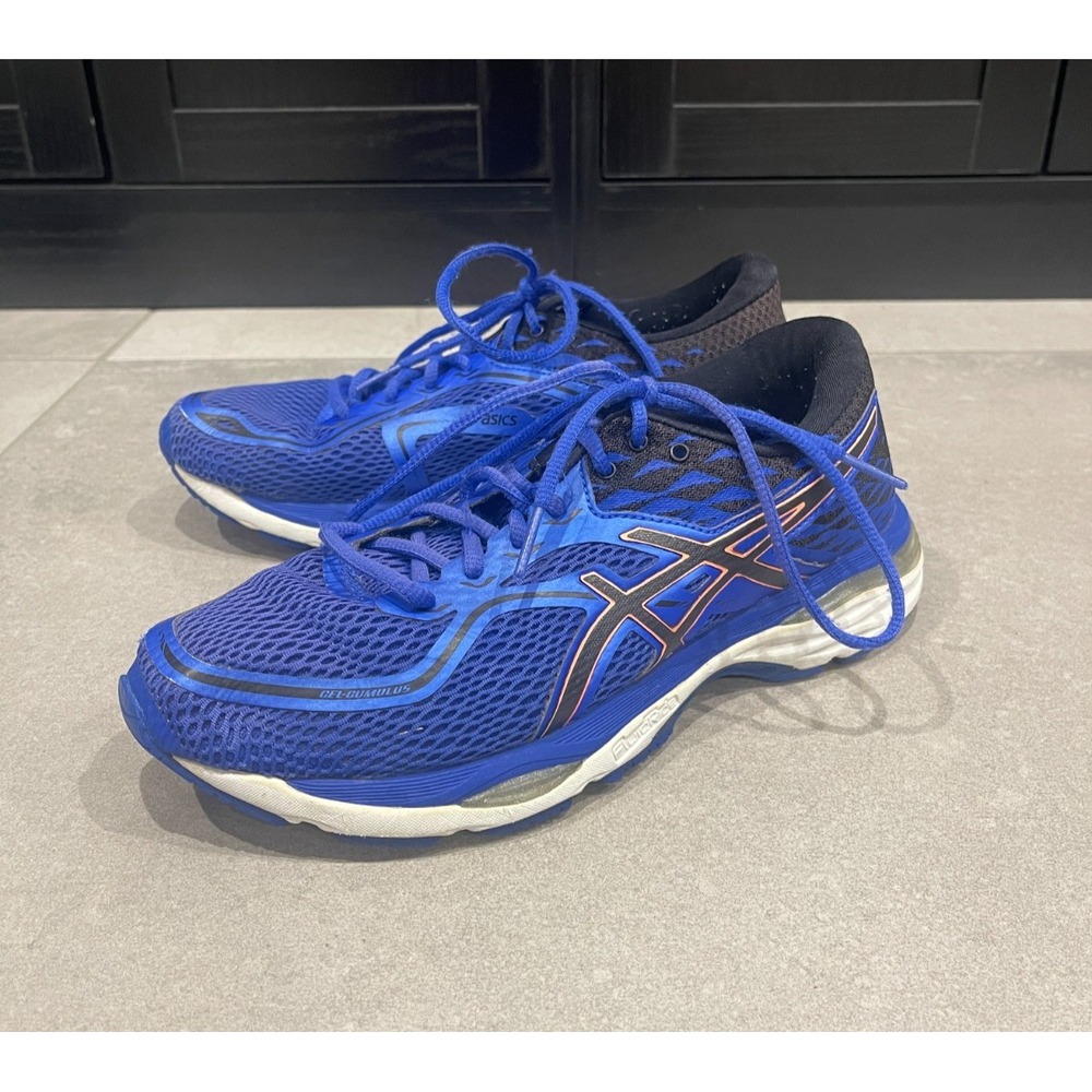 Asics Gel Cumulus 19 Shoes Blue Womens 8.5 Running Sneakers T7B8N Athletic